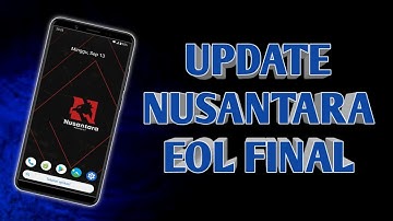 Install ROM NUSANTARA EOL FINAL OFFICIAL Android 10 REDMI NOTE 8 GINKGO JADI HP GAMING