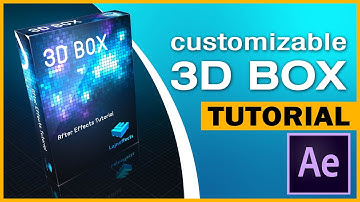 How to Create 3D BOX in After Effects - After Effects Tutorial (Part 02)