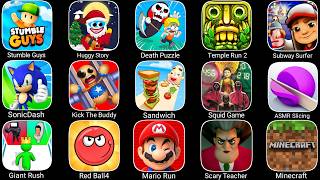 Gramic Monster Scary survival,Kick The Buddy,Minecraft,Emoji Puzzle,Survival Story,Bowmasters,HCR 2 screenshot 2