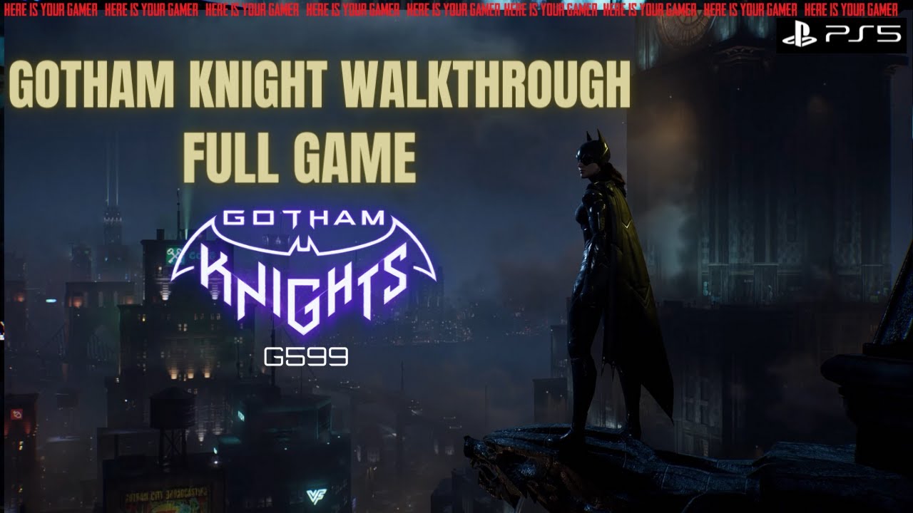 Gotham Knights: Full Game Walkthrough (No Commentary) Batgirl Story