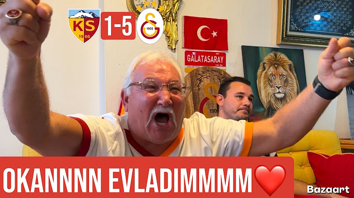 GALATASARAY BEŞLEDİ ŞAMPİYONLUK GELİYOR MÜMTAZREİS COŞTUUU KAYSERİSPOR 1-5 GALATASARAY #galatasaray