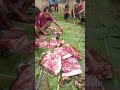 very nice cutting the pork and meet #ytshorts #highlights #chakma #pork #deliciousfood #viralvideo