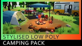 Low Poly Camping Asset Pack!