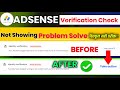 Google Adsense identity verification needs attention | Adsense identity verification failed 3 times