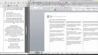 ELD Standards Analysis