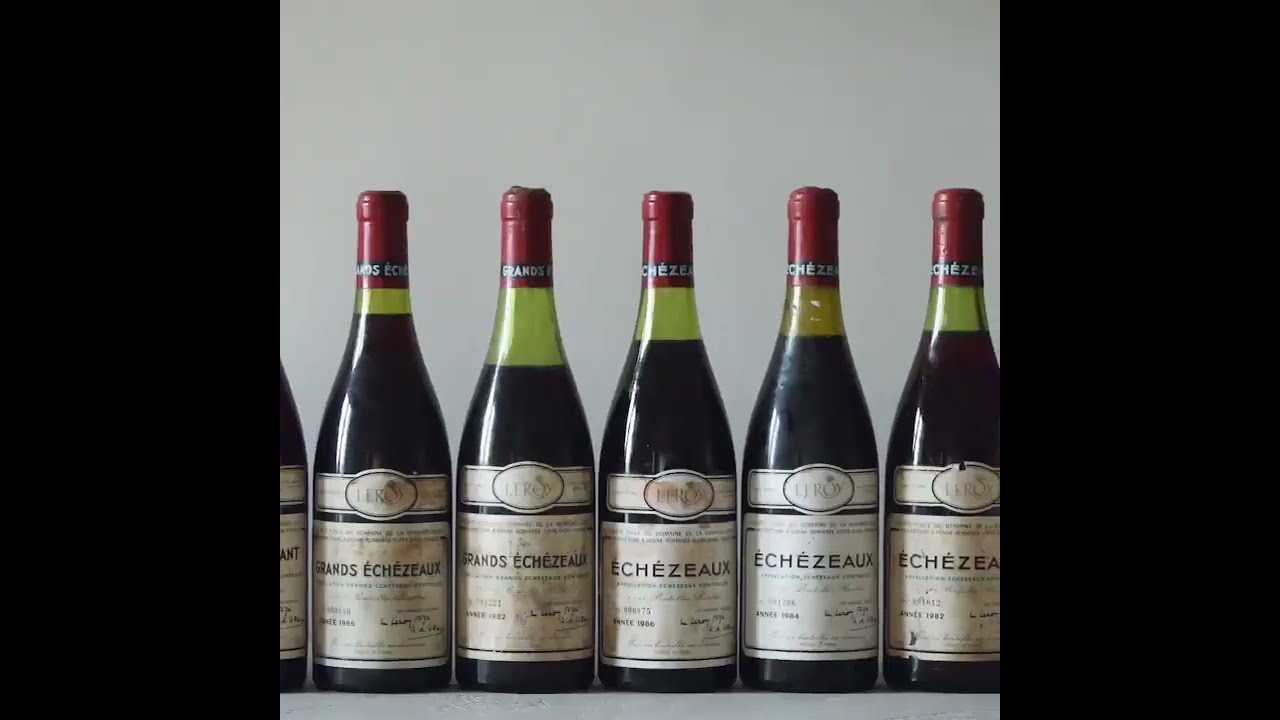 Domaine De La Romanée-Conti Wine Tasting