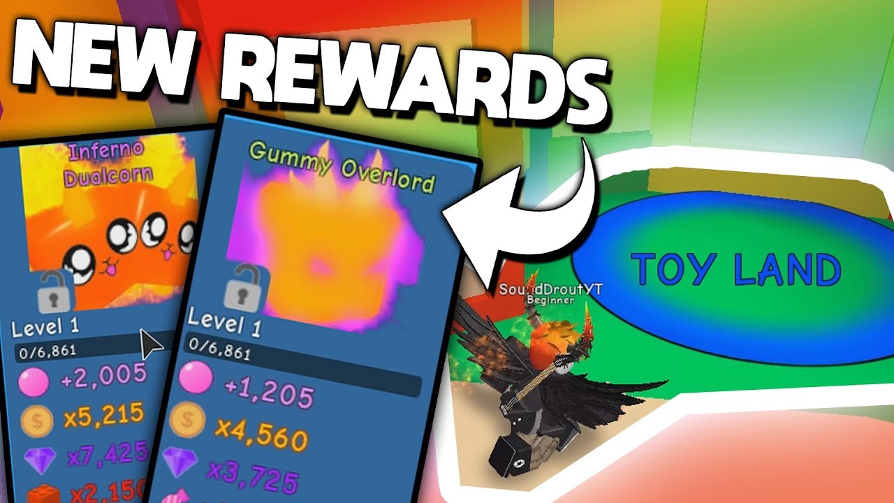 New Rewards And Toy Land Gummy Overlord Inferno Dualcorn