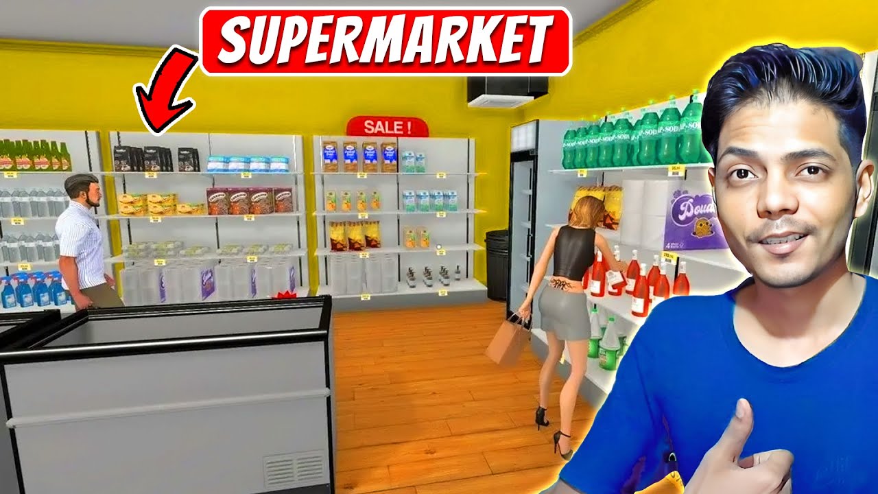 I OPENED MY OWN SUPERMARKET | SUPERMARKET SIMULATOR GAMEPLAY #1 - YouTube