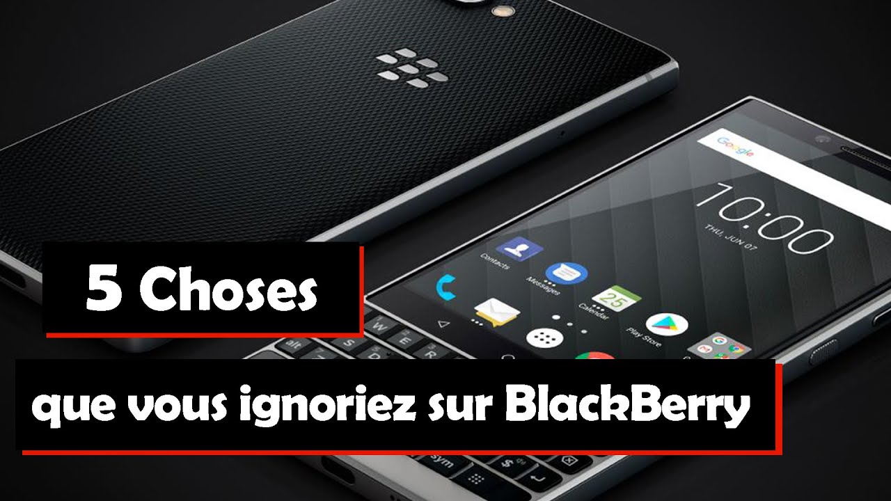 L'histoire mouvementée de la marque BlackBerry