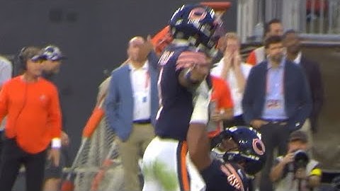 Justin fields 3 td performance in the first half!