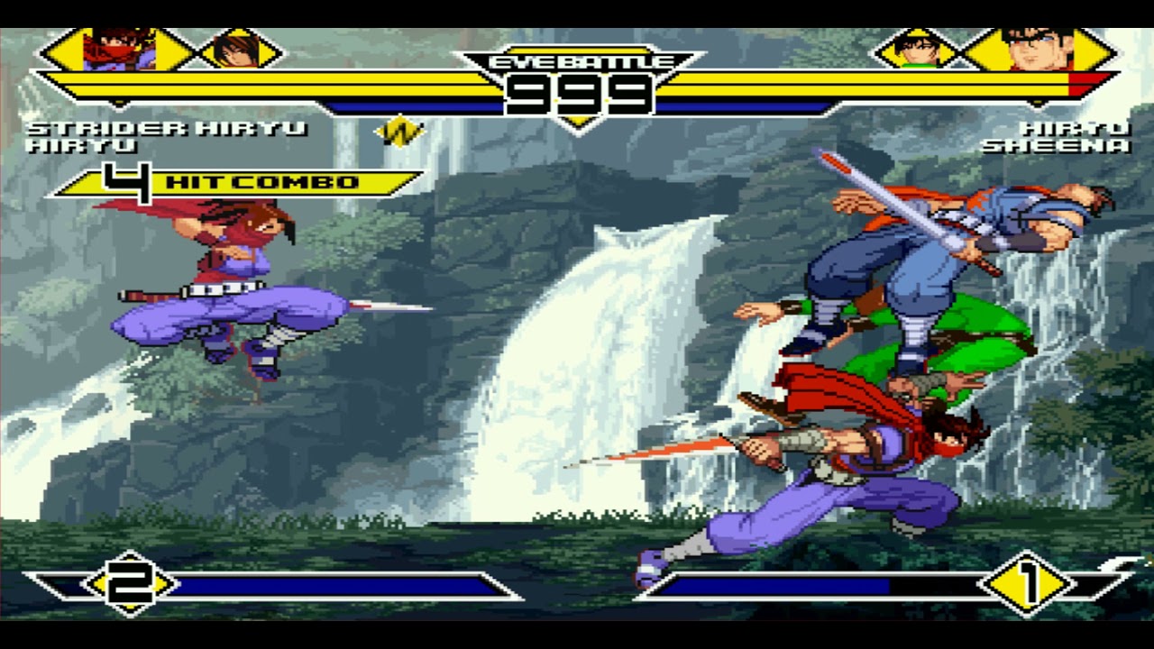 mugen S.M.A.S.H Up team strider vs strider
