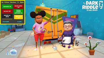 Dark Riddle 2 Hack Mod Menu New Updater ( MOD ALL SKINS ) : FUN GAME ( Android/IOS ) Part 9
