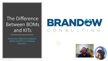 Manufacturing setup - BOMs vs Kits - Fishbowl Inventory Tutorial