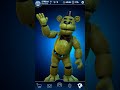 FNaF Movie Golden Freddy Animatronic AR Workshop Animation