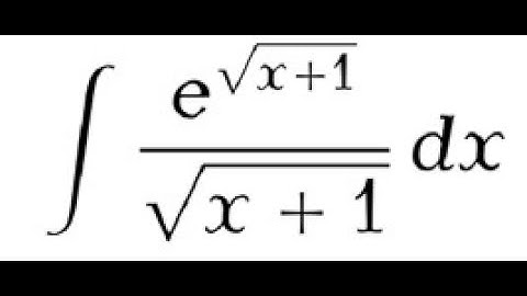 integral of e^sqrt(x+1)/sqrt(x+1)