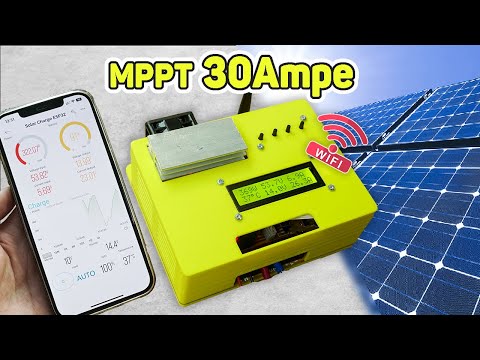 Video Làm Sạc Năng Lượng Mặt Trời MPPT 30A Nhỏ Gọn Công Suất... - youtube