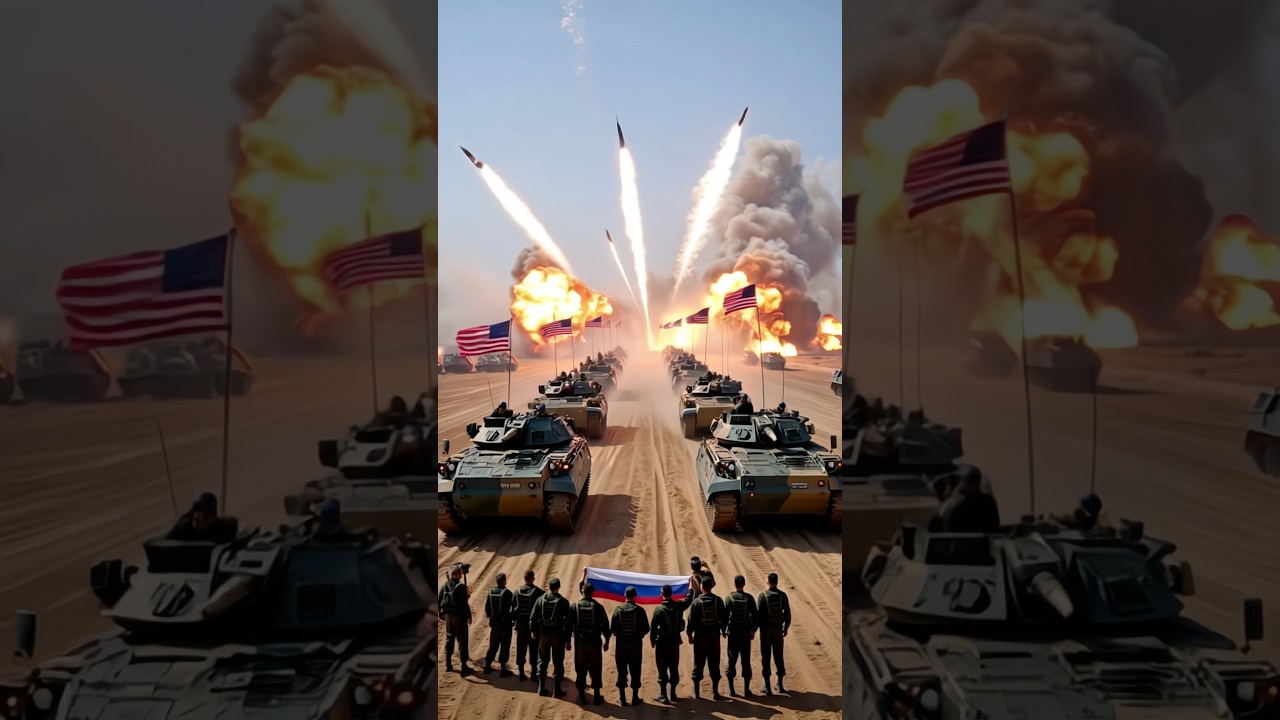 Tank Parade Turns Intense: Unexpected Firepower Display!