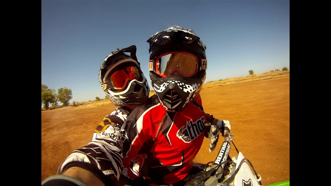 2 Guys 1 Dirt Bike - YouTube