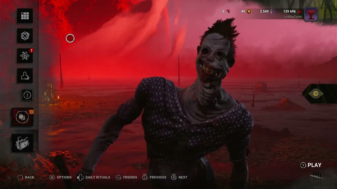 Dead by Daylight's Blood Moon Event MENU & COSMETICS SKINS 