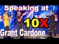Speaking On Stage In Front of 36,000 People at 10X Growth Conference 3 with Grant Cardone