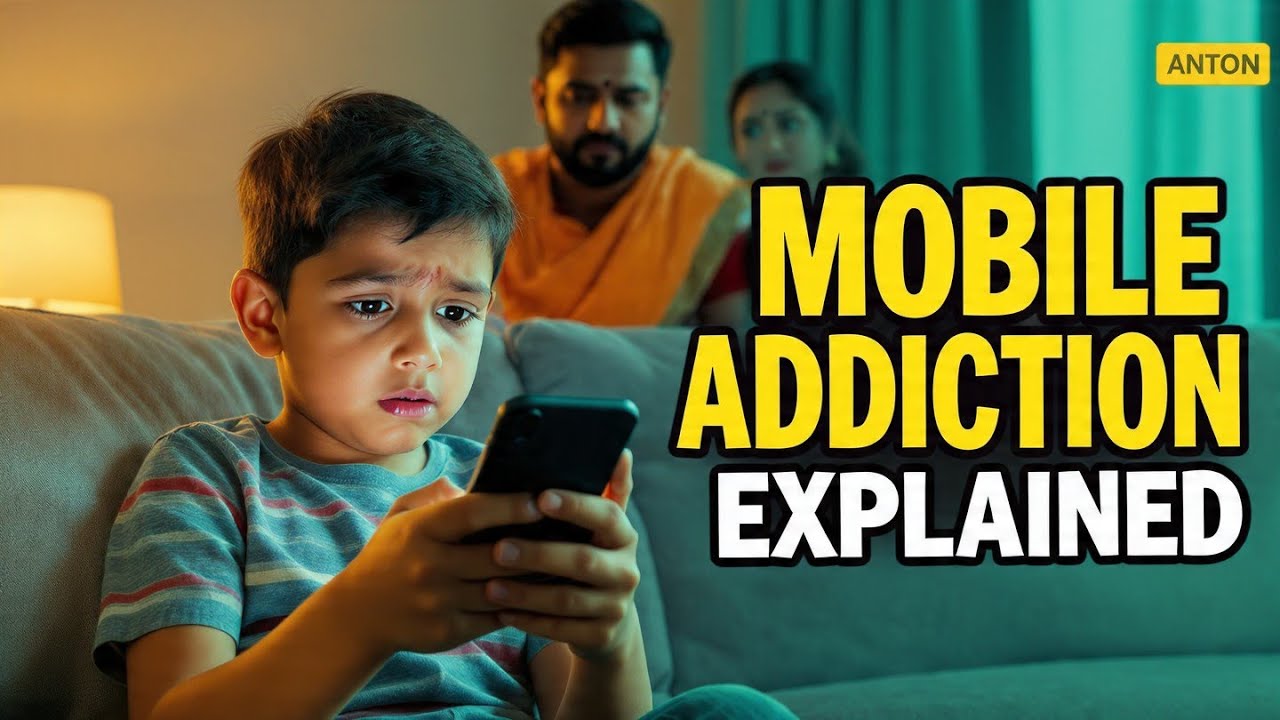 Mobile Addiction in Kids | Parents Must Watch | Kids & Mobile: Silent Danger
