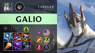 Galio Jungle vs Xin Zhao - NA Master Patch 26.05