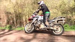 BMW R1200 GS testing Michelin Anakee Wild tyres, with a bit on the new Africa Twin at the end.