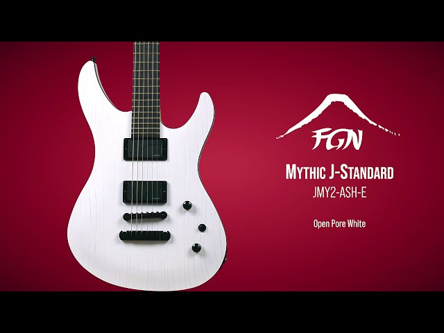 Электрогитара FUJIGEN JMY2-ASH-E Mythic J-Standard (Open Pore White)