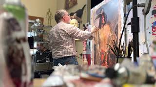 John Coleman studio view