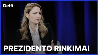 Delfi interviu - Rima Urbonaitė. Kas laimės prezidento rinkimus?