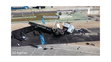 SG Barrier – Modular Portable Anti-Ram Barrier Test | Mifram Security