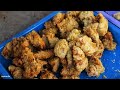 Chicken Skin, Fried Pig Lungs and Calamares - Philippines Street Food