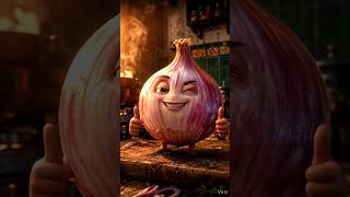 "The onion is telling itself | Onion Cutting SmartTrick
