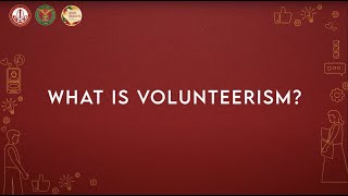 SIKHAY LINGKOD IV | What is volunteerism Guide