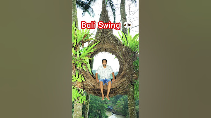 Best Bali swing in Bali #bakiswing #trending #reels #instagram #cheapest #travel