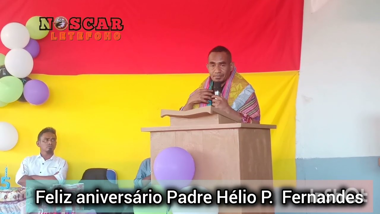 Eskola NOSCAR Celebra Aniversário Padre Hélio nian ba dala 46