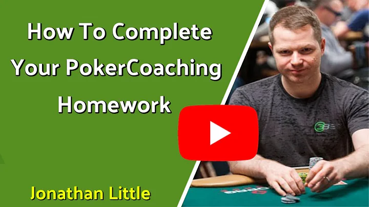 How To Complete Your PokerCoaching Homework and Use The Range Analyzer