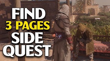 Find 3 Pages | Al-Mahani Quest | A Life