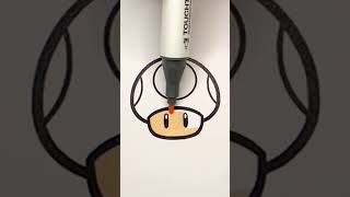 Colorindo Cogumelo Do Super Mario Bros