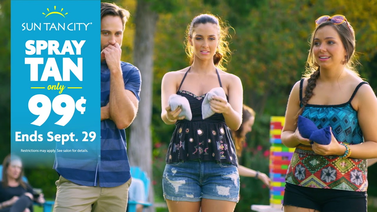 99¢ Spray Tans Sun Tan City® 15 YouTube