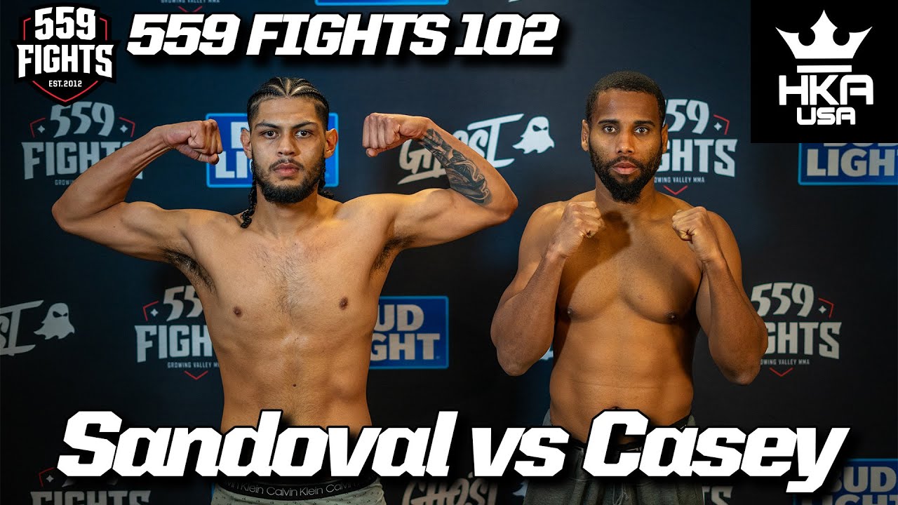 559 Fights 102 - Joey Sandoval vs Aaron Casey