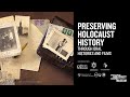 Preserving Holocaust History through Oral Histories and Film