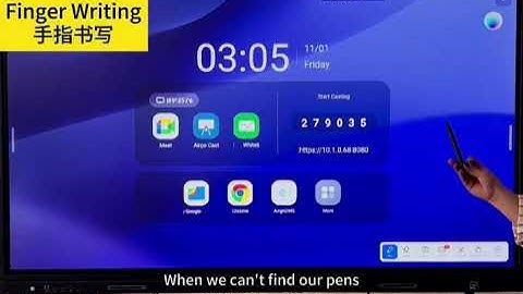 Smart Board AI Function Interactive Flat Panel QLED for Education Display Whiteboard Software Free
