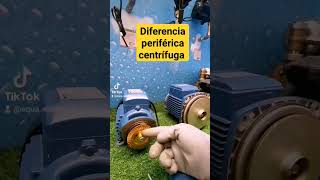 diferencia entre una electrobomba centrífuga y periferica #plomería #electrobombas #agua #tinaco