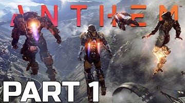 Anthem VIP Demo Early Gameplay Walkthrough Part 1 - Intro (Xbox One X Live-Stream)