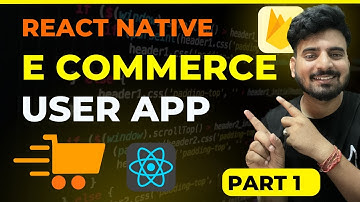 React Native E Commerce User App with Firebase - Part 1 ✅ | Engineer Codewala
