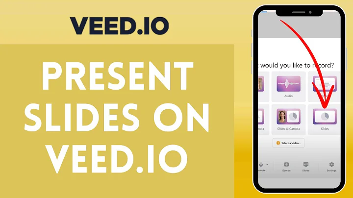 How to Present Slides in Veed.io 2024 | Slides Present in Veed.io