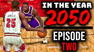 I Simmed The NBA To 2050... THIS is What Happened | Ep 2 ft Bronny James