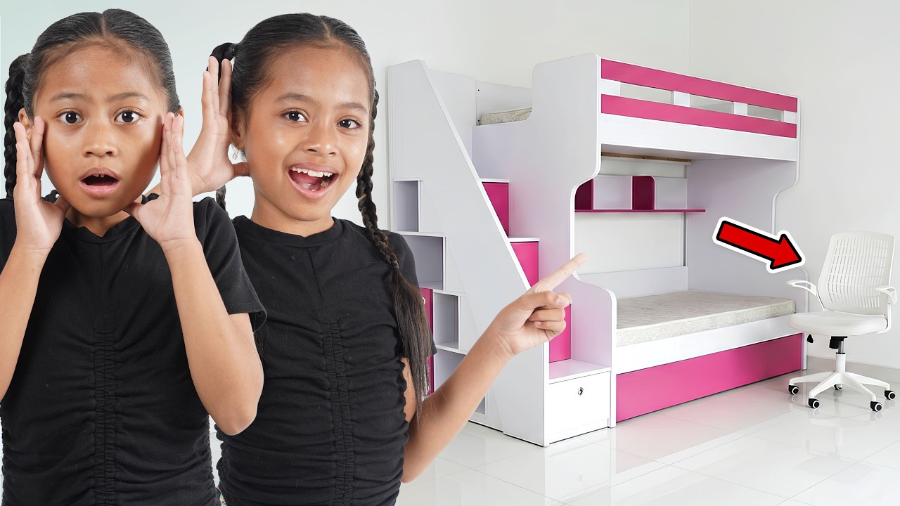 TAHUN BARU ALUNA DAN AMANDA PUNYA KAMAR BARU SERBA UNGU!!