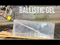 Ballistic Gel vs 60,000 PSI Waterjet